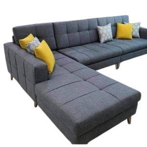 Luxury Furniture Home 3+ Launcher Sofa Set With Grey in Color