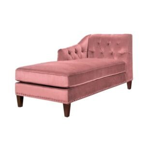 Luxury Furniture Home | Upholstered Diwan With Pink Velvet Color