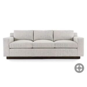 Luxury Furniture Home 3 Seater Sofa Couch in Light Grey Color