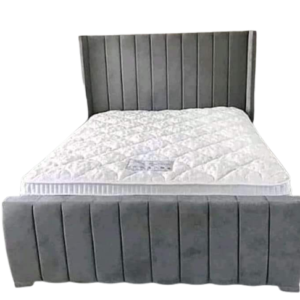 Luxury Furniture Home Winston King Size Bed in Ash Grey Colour