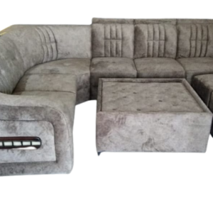 Luxury Furniture Home Sectional Sofa With Dust Brown Shade Color