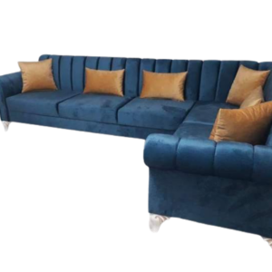 Luxury Furniture Home 2+2+1+C Sofa Set With Blue Shade Color