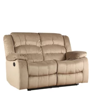 Luxury Furniture Home Bradford 2 Seater Recliner in Camel Color