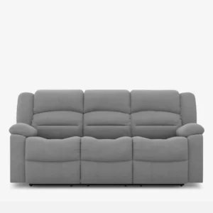 Luxury Furniture Home | Nivano 3 Seater Recliner in Dark Grey Color