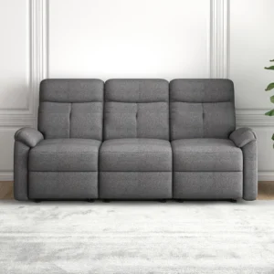 3 Seater Recliner in Dark Grey Color